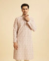 Dusty Pink Festive Kurta Pajama